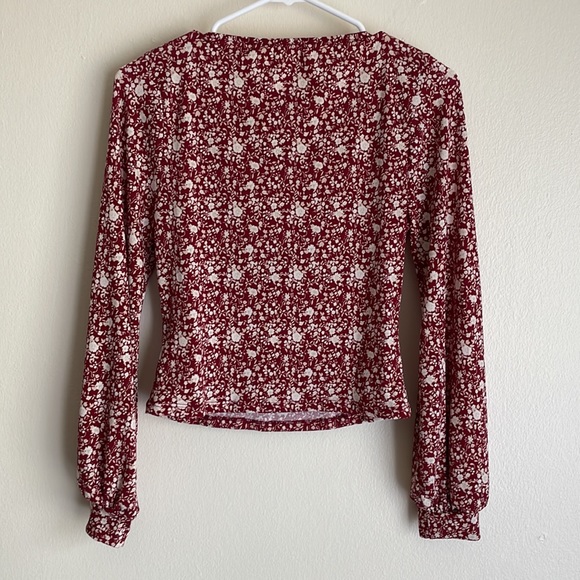 NWT Stitch Fix LUSH Floral Crop Top - Picture 5 of 6
